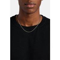 Cernucci Men's 2.5mm Micro Cuban Chain in Metallic Silver | Size: 24 inches