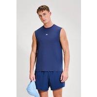 Ellesse Men's Olios Vest in Navy | Size: Small