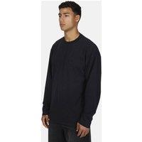 Good For Nothing Men's Relaxed Long Sleeve T-Shirt in Black | Size: Medium