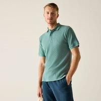 Regatta Men's Adino Waffle Polo in Mint | Size: XL