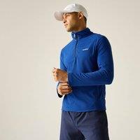 Regatta Men's Montes Lightweight Half Zip Fleece in Bright Blue | Size: Medium