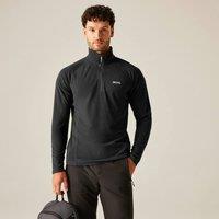 Regatta Men's Montes Lightweight Half Zip Fleece in Dark Grey | Size: Medium