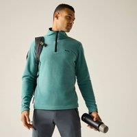 Regatta Men's Thompson Lightweight Half Zip Fleece in Turquoise | Size: Medium