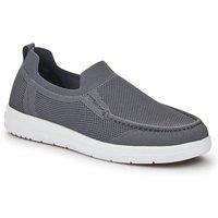 Pavers Men's Stretchy Slip-On Shoes in Grey | Size: 12