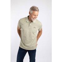 Weird Fish Men's Indy Polo Shirt in Pale Green | Size: 2XL