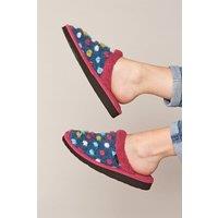 Moshulu Women's 'Malia 2' Mule Slippers in Blue | Size: 7