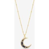 Inicio Women's Gold Plated Lapis Celestial Necklace - Gift Pouch