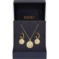 Inicio Women's Gold Plated & Mother of Pearl Celestial Starburst Set - Gift Box