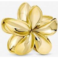 Mood Women's Gold Floral Claw Clip
