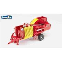 Bruder 1:16 Grimme SE 75-30 potato digger with potatoes-imitations in Red | Size: 1 Pack