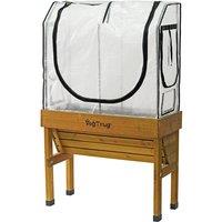 VegTrug Wallhugger Frames & Covers Small in Brown