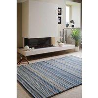 Origin 'Fine Stripes' Rug in Blue | Size: 160 cm x 230 cm