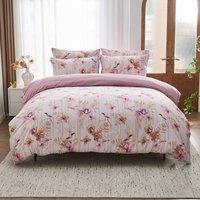 GAVENO CAVAILIA Kamala Duvet Cover Set in Pink | Size: King