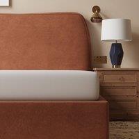 Rest Relax Visco Therapy Essential 18cm Ortho Cool Blue Foam Mattress in White | Size: Super King