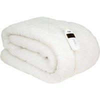 Russell Hobbs Luxury Sherpa Fleece Heated Electric Blanket RHESB8001 Single in White
