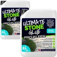 ProKleen Ultimate Stone Glue 10L (Covers 160 ft2) in White