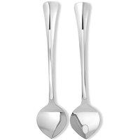 Georg Jensen Rebecca Duo Stainless Steel Salad Servers 3391315 in Silver