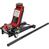 Kelvenix 3 Tonne Trolley Jack Hydraulic Car Jack Low Profile Floor Jack in Red