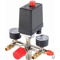 Havendro Air Valve Manifold Compressor Control Regulator in Black