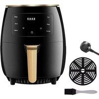 Havendro Digital Air Fryer Cooker Fat Healthy Oil free Frying in Black