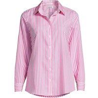 Lands' End Women's Non-Iron Cotton Shirt in White | Size: 12
