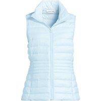 Lands' End Women's Plus Wanderweight Down Ultralight Packable Gilet in Blue | Size: 24-26