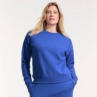 Lands' End Women's Serious Sweats Drop Shoulder Sweatshirt in Blue | Size: 14-16
