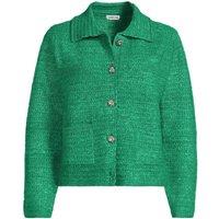 Lands' End Women's Soft Touch Jacket in Green | Size: 14-16