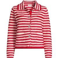 Lands' End Women's Petite Soft Touch Jacket in Red | Size: 10-12
