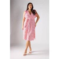 Shnoo Women's Wrap Midi Dress | Size: 22