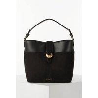 Luella Grey Women's 'Indra' Bucket Crossbody in Black