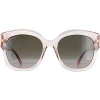 Jimmy Choo Women's Butterfly Transparent Rose Brown Gradient LEELA/S in Pink