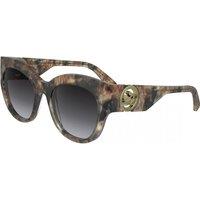 Longchamp Women's LO740S-254 Fashion Cat Eye Sunglasses in Grey