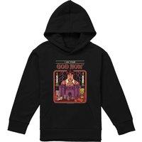 Steven Rhodes I Am Your God Now Youth Kids Hoodie, Black | Size: 7-8 Years