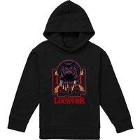 Steven Rhodes Lucipurr Youth Kids Hoodie, Black | Size: 9-11 Years
