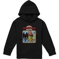 Steven Rhodes Cryptozoology For Beginners Youth Kids Hoodie, Black | Size: 9-11 Years