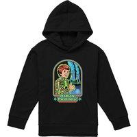 Steven Rhodes Radiate Positivity Youth Kids Hoodie, Black | Size: 7-8 Years