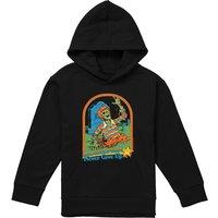 Steven Rhodes Never Give Up Youth Kids Hoodie, Black | Size: 5-6 Years
