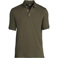 Lands' End Men's Supima Polo Shirt, Traditional Fit in Dark Green | Size: 2XL
