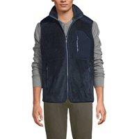 Lands' End Men's Active Cloud Borg Gilet in Navy | Size: Medium