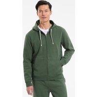 Lands' End Men's Serious Sweats Zip Front Hoodie in Green | Size: 2XL