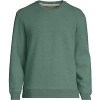 Lands' End Men's Serious Sweats Sweatshirt in Bottle Green | Size: XL