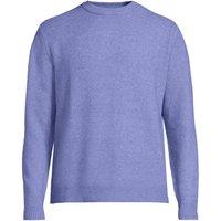 Lands' End Men's Wool Touch Crew Neck Jumper in Lilac | Size: Small