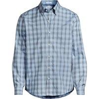 Lands' End Men's Non-iron Twill Shirt, Traditional Fit in Light Blue | Size: XL