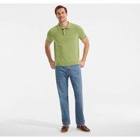 Lands' End Men's Pure Merino Wool Polo Shirt in Green | Size: XL