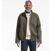 Lands' End Men's Waxed Canvas Jacket in Dark Green | Size: 2XL