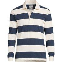 Lands' End Men's Rugby Shirt in Dark Navy | Size: XL