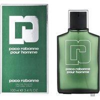 Paco Rabanne Men's Pour Homme Eau De Toilette 100ml in Clear