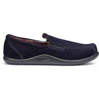 Hotter Men's 'Relax' Slippers in Navy | Size: 7