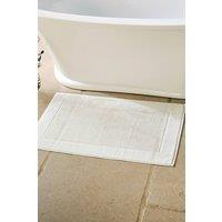 CHRISTY 'Supreme' Luxury 100% Cotton Towelling Bath Mats in Off-White